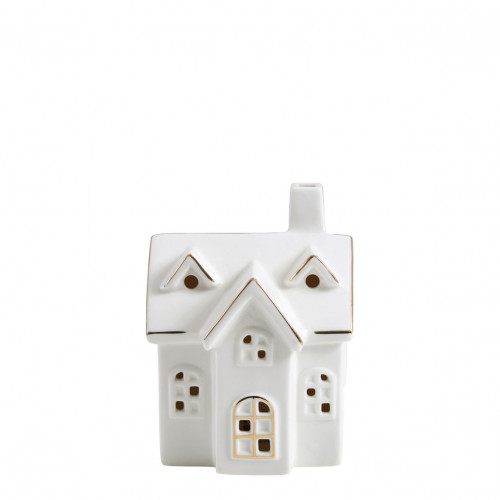 Decorative Ceramic LED House - Small Model