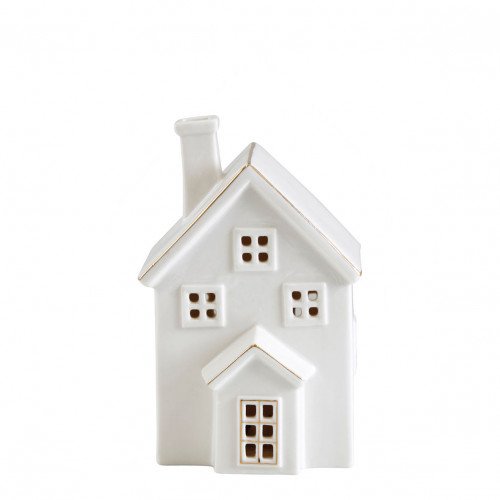 Decorative LED Ceramic House - Medium Model