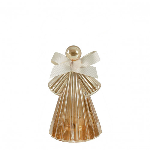 Anjo luminoso dourado - Modelo pequeno - A. 15 cm