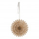 Beige floral decoration