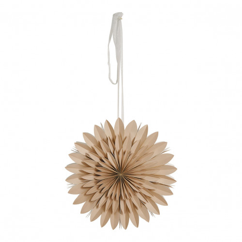 Decoración floral beige