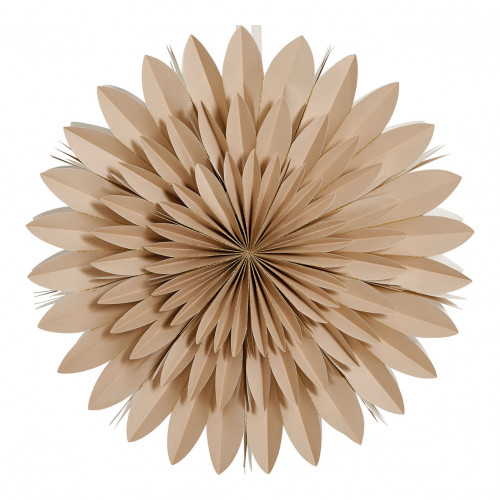 Decoración floral beige