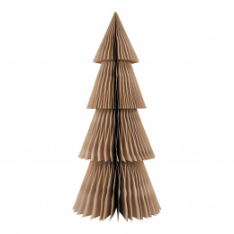Large decorative beige Christmas tree - H.90 cm