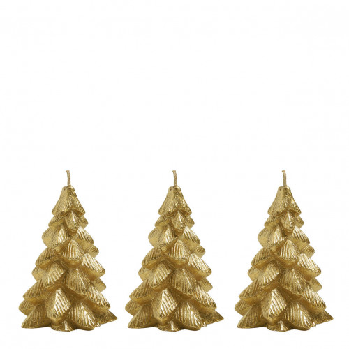 Set de 3 bougies décoratives Sapin