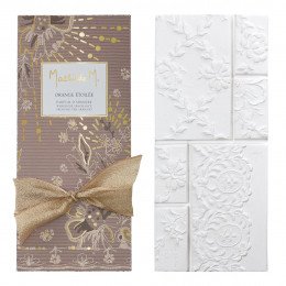 Tablette parfumée Dentelle Fêtes Enchantées - Orange Étoilée