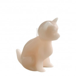 Bougie décorative parfumée Chat nude - Freesia et poire