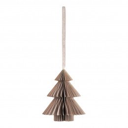 Christmas Decoration in Foldable Paper - Brown Tree
