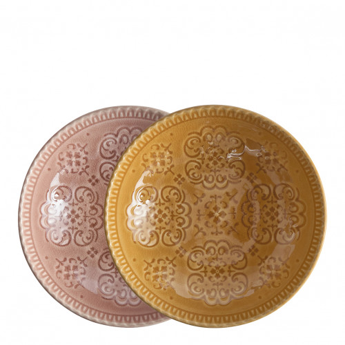Set de 2 platos hondos Bella Terra