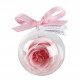 Scented Rose Soap Ball - Pink and White - Rose Fragrance
