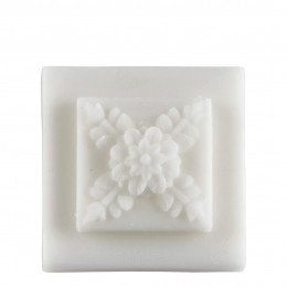 Boîte de 4 décors fondants en cire parfumée Azulejo - Fleur de Mandarine