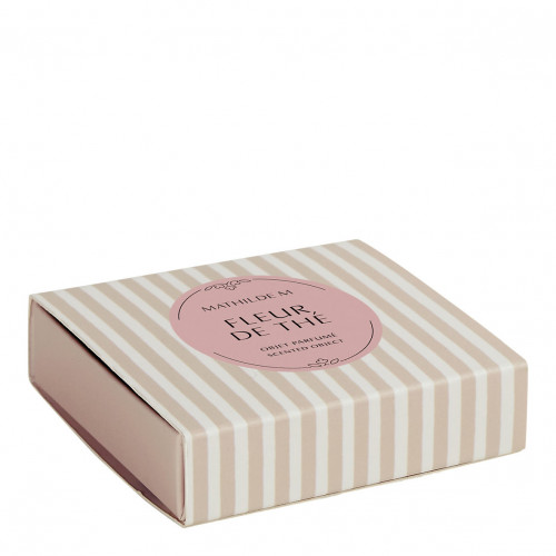 Scatola di 4 decorazioni fondenti in cera profumata Fiore - Fleur de Thé