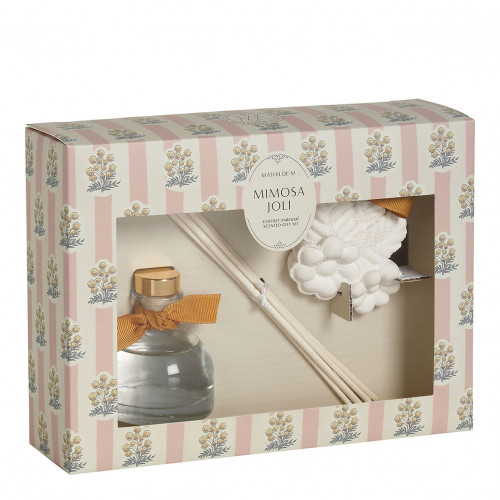 Coffret Soleil de Provence diffuseur de parfum et décor parfumé - Mimosa Joli