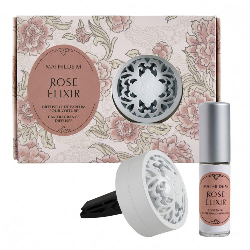 Difusor de perfume para coche Escapadas Perfumadas - Rose Élixir