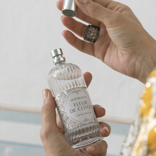 Estuche eau de toilette 100 ml y rosas de jabón perfumadas - Fleur de Coton