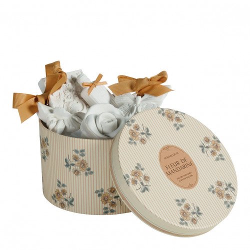 Set of 5 scented decorations - Fleur de Mandarine