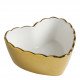 Marguerite Heart-Shaped Dish - Golden