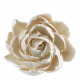 Bouquet de 3 décorations végétales séchées - Blanc pailleté