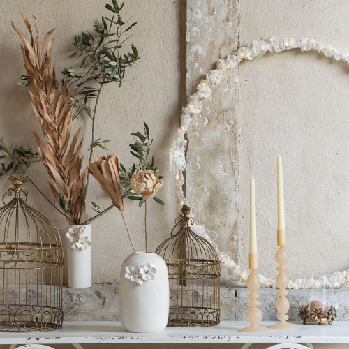 Décoration végétale séchée - Vieux rose Décoration végétale séchée - Vieux rose