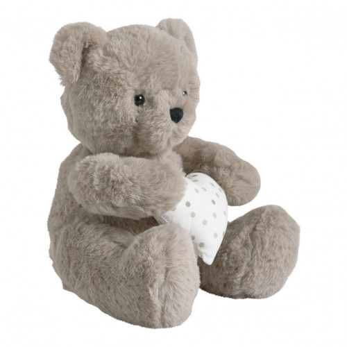 Brown Heart Teddy Bear Plush