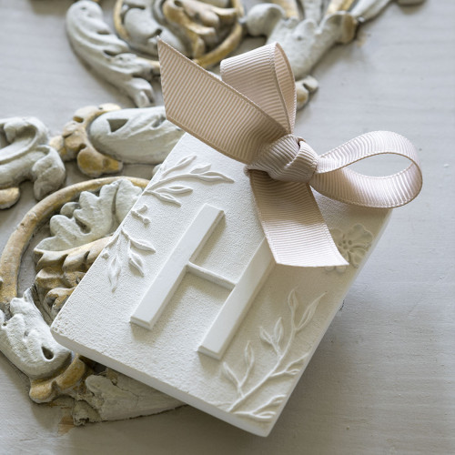 Scented decor letter H - Voile de Lin