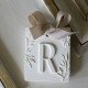 Scented decor letter R - Voile de Lin