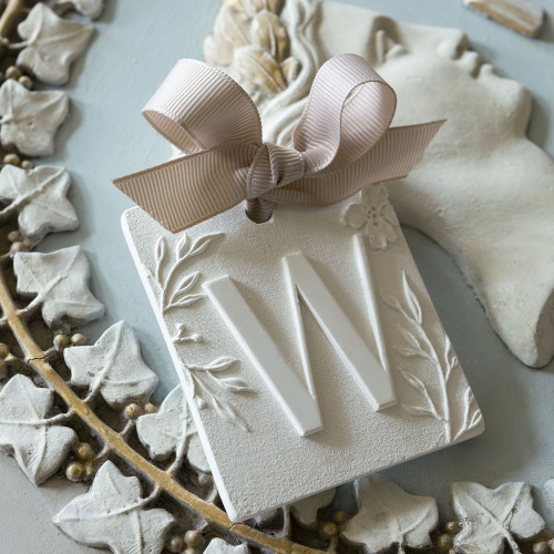 Scented decoration letter W - Voile de Lin
