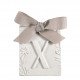 Décor parfumé lettre X - Voile de Lin