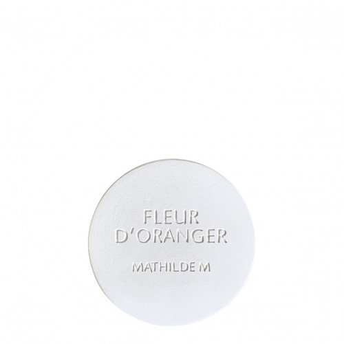 Round scented plaster decor tester - Fleur d'Oranger