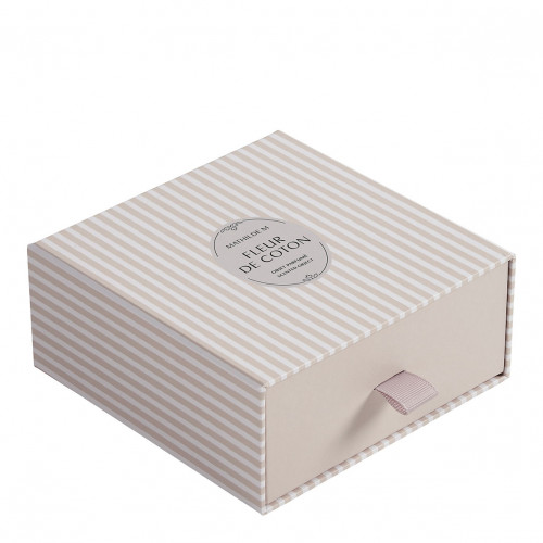 Decoración perfumada Corazón bordado - Fleur de Coton