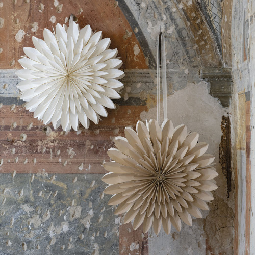 White floral decoration White floral decoration