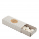 Conjunto de 3 decorações derretíveis em cera perfumada - Flor de Tangerina