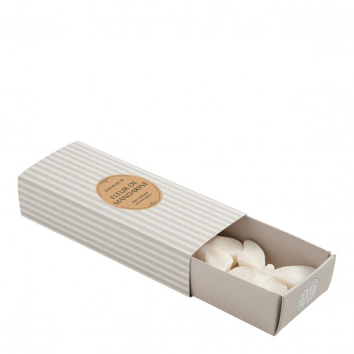 Coffret de 3 décors fondants en cire parfumée - Fleur de Mandarine