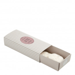 Conjunto de 3 decorações fundentes em cera perfumada - Flor de Chá