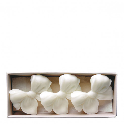 Coffret de 3 décors fondants en cire parfumée - Voile de Lin Coffret de 3 décors fondants en cire parfumée - Voile de Lin
