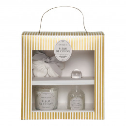 Set scoperta diffusore candela e decoro profumato Les Intemporelles - Fleur de Coton