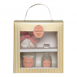 Set de descubrimiento difusor, vela y decoración perfumada Les Intemporelles - Marquise
