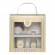 Les Intemporelles discovery set with diffuser, candle and fragrance decor - Vanille Dorée