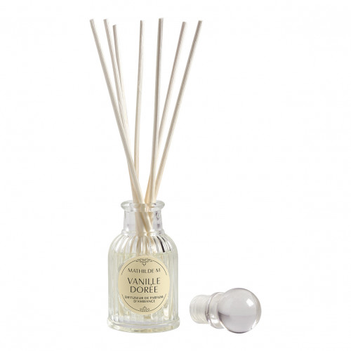 Les Intemporelles discovery set with diffuser, candle and fragrance decor - Vanille Dorée Les Intemporelles discovery set with diffuser, candle and fragrance decor - Vanille Dorée