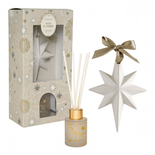 Coffret diffuseur de parfum d'ambiance et décor parfumé Fête Céleste - Nuit d'Ambre