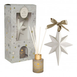 Coffret diffuseur de parfum d'ambiance et décor parfumé Fête Céleste - Thé de Fête