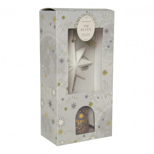 Coffret diffuseur de parfum d'ambiance et décor parfumé Fête Céleste - Thé de Fête Coffret diffuseur de parfum d'ambiance et décor parfumé Fête Céleste - Thé de Fête