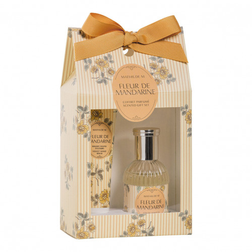 Estuche perfumado agua de colonia y bálsamo de manos Velours - Fleur de Mandarine