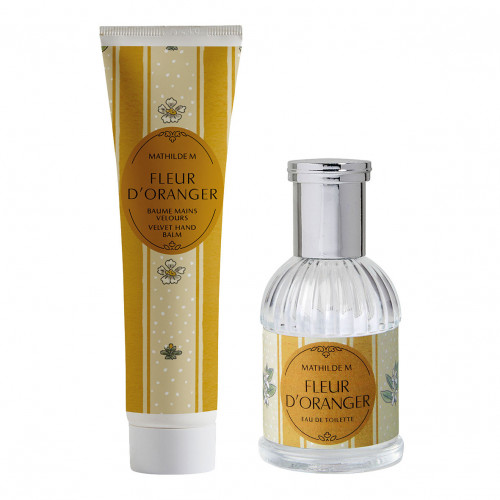 Set perfumado eau de toilette y crema de manos Velours - Fleur d'Oranger