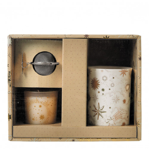 Cofre vela perfumada y taza Fête Céleste - Marquise