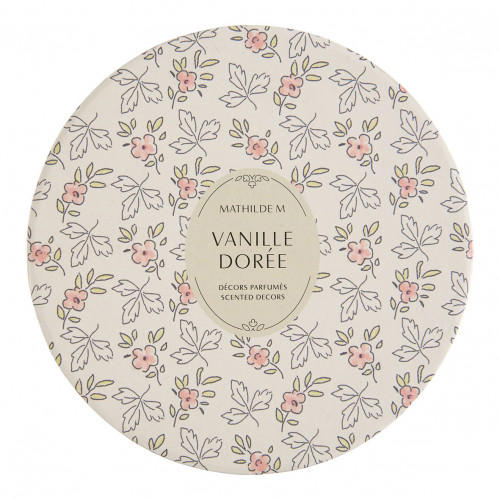 Coffret de 5 décors parfumés - Vanille Dorée