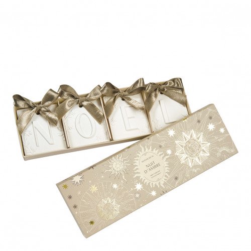 Scented Christmas Letters Gift Set Fête Céleste - Nuit d'Ambre