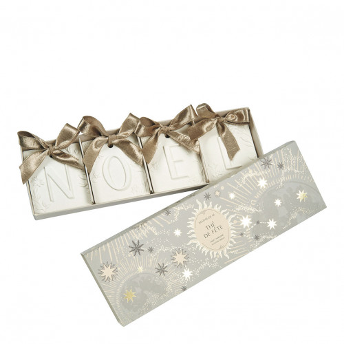 Celestial Celebration Christmas Letters Scented Set - Thé de Fête