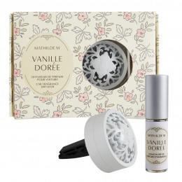 Difusor de perfume para carro - Baunilha Dourada
