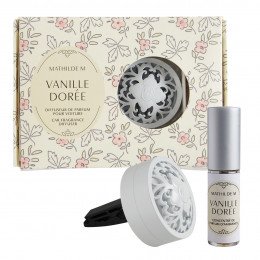 Difusor de perfume para carro - Baunilha Dourada