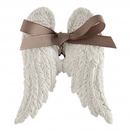 Decoração perfumada Asas de Anjo - Modelo grande - Baunilha Dourada